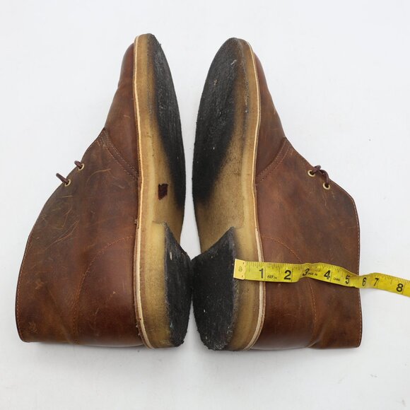 Clarks Originals Desert Boot Men's Size 9.5 M Brown Leather Crepe Sole - Picture 6 of 11